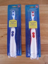 2 Luminant Soft Dual Action Power Tooth Brush For Sale!!!