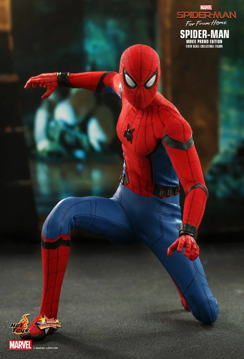 Hot toys spider sale man movie promo