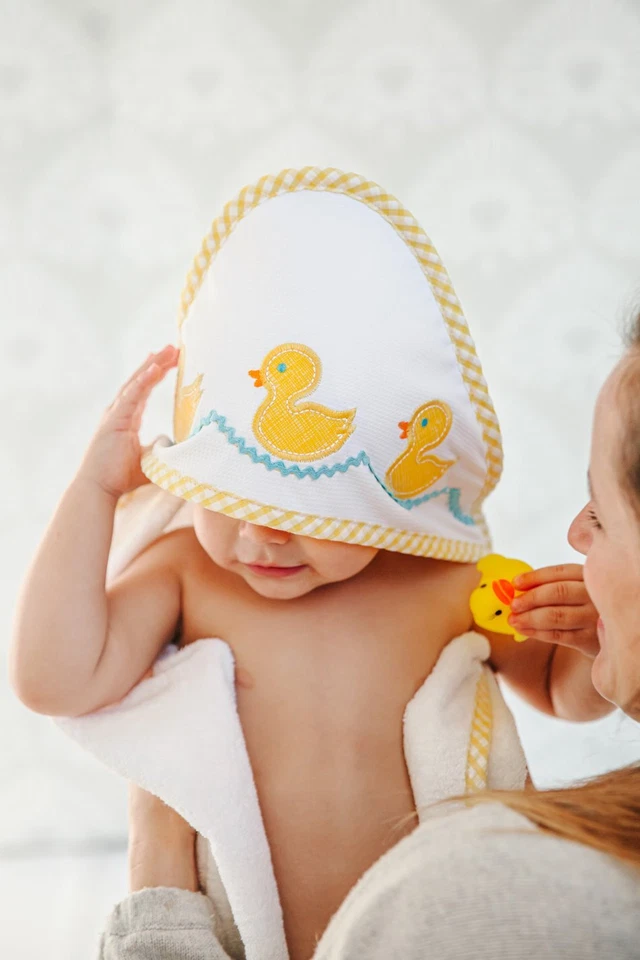 Juego de 3 toallas y paños con capucha para bebé/niño pequeño Marthas Boutique Foto 2 de 4