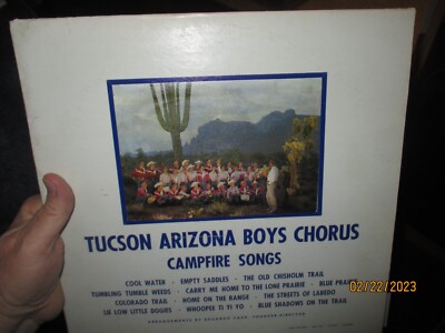 Tucson Arizona Boys CHorus Campfire Songs Collector LP TABC Record
