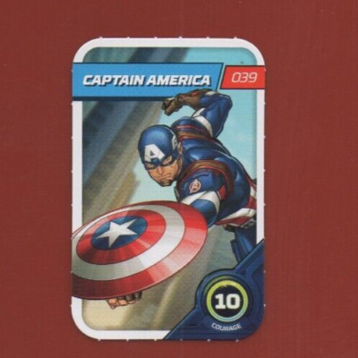 Marvel 2023 - E. Leclerc Nr. 039 - CAPTAIN AMERICA ... (Ref. B1904)