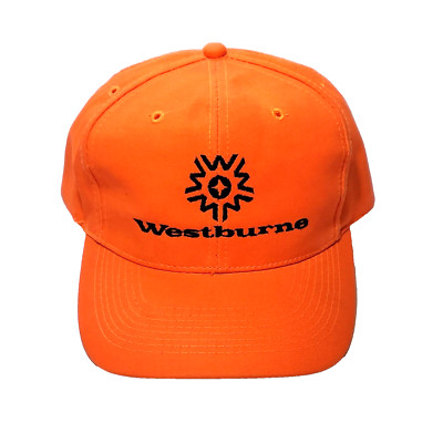 Westburne Hunter Orange Adjustable Snap back Hat Cap by Otto Hunting Outdoors