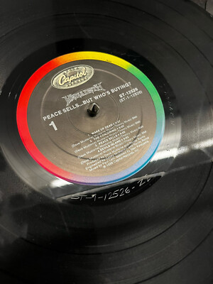 Megadeth / Peace Sells... But Who レコード MEGADETH 