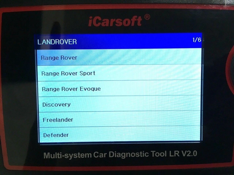 JAGUAR LAND ROVER / iCARSOFT LR V2.0 / 2025 / SISTEMA COMPLETO / HERRAMIENTA DE DIAGNÓSTICO Foto 4 de 4