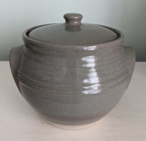 Haeger American Glazed Bean Pot, Cookie Jar and Lid #188 Circa 1993 - Picture 5 of 12