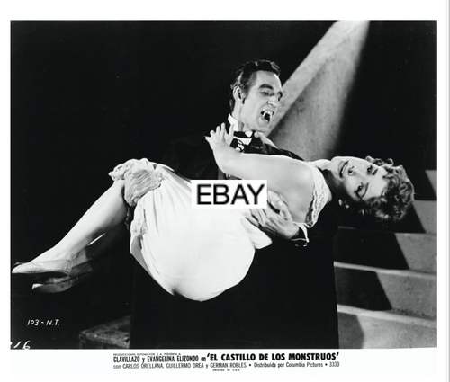 CASTLE OF THE MONSTERS 1958 MEXICO MOVIE PHOTO 8X10 EL CASTILLO DE LOS MONSTRUOS