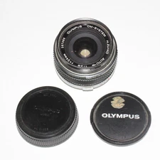 Olympus OM System H.Zuiko Auto-W 1:2.8 f=24mm Wide Angle Camera Lens