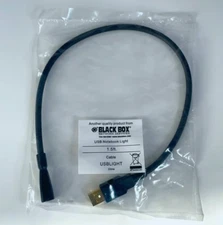 1.5ft USB portable mini LED LIGHT adjustable for book reading laptop snake lamp