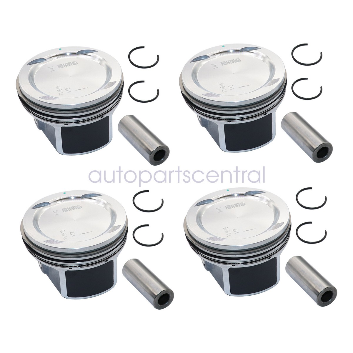 1.4L Set Pistons & Rings Kit for CHEVY CRUZE SONIC TRAX ENCORE