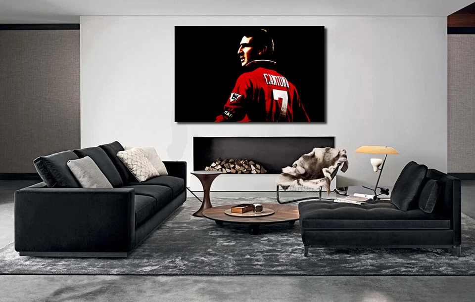 ERIC CANTONA CANVAS WALL ART PRINT - FRAMED PICTURE  *Ready To Hang* - image 4 of 4