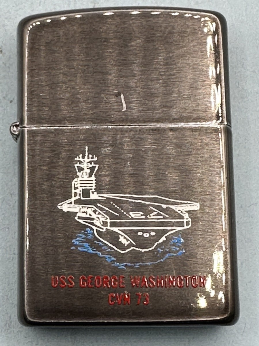 Vintage 1995 USS George Washington CVN 73 Midnight Chrome Vintage 1995 USS George Washington CVN 73 Midnight Chrome