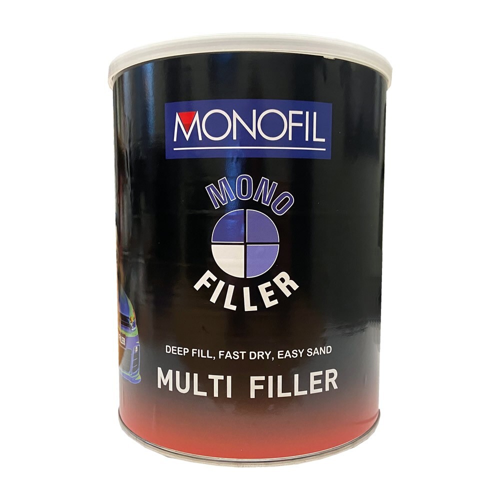 Monofil Multi Fast Dry Deep Fill Easy Sand Filler Paste (Inc Hardener) 3 Litre