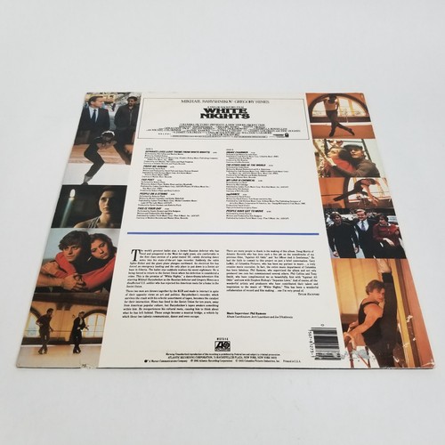 White Nights Original Soundtrack Vinyl Record LP Atlantic 1985 Near Mint! - Picture 5 of 10