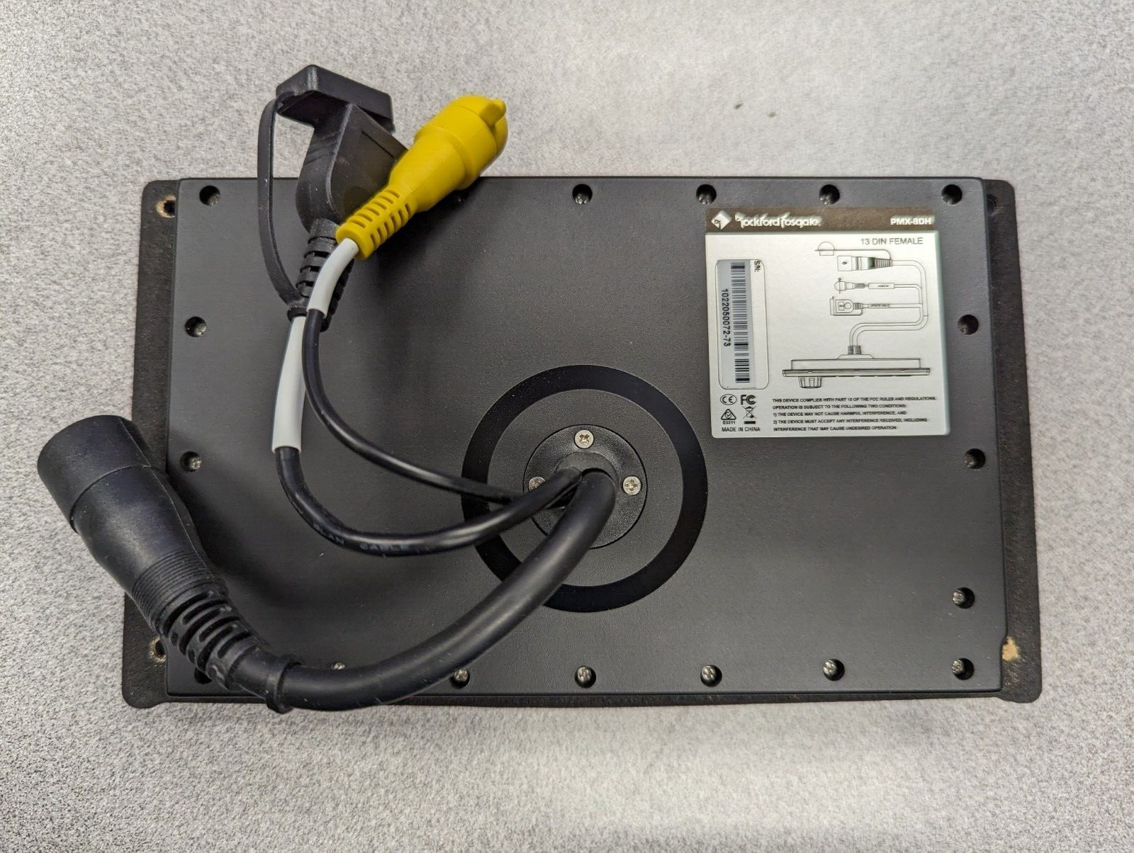Rockford Fosgate PMX-8DH Punch Marine Wired 5" Display Controller - Defect