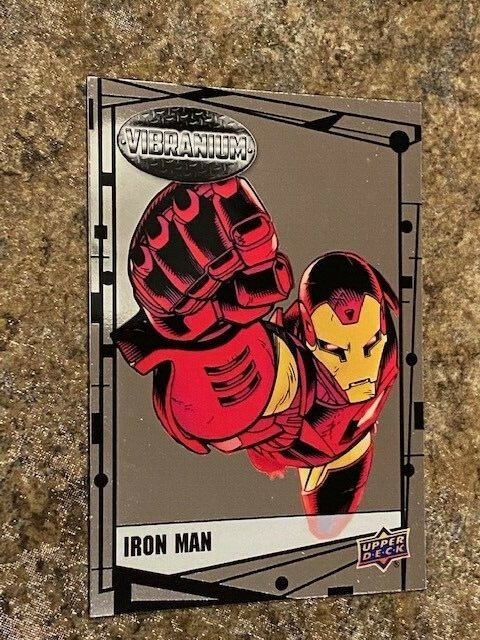 2015 Marvel Vibranium Base Chrome #30 IRON MAN Combo Shipping😍💥*