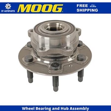 For 2022 Chevrolet Silverado 1500 LTD 4WD Wheel Bearing and Hub Assy Front MOOG