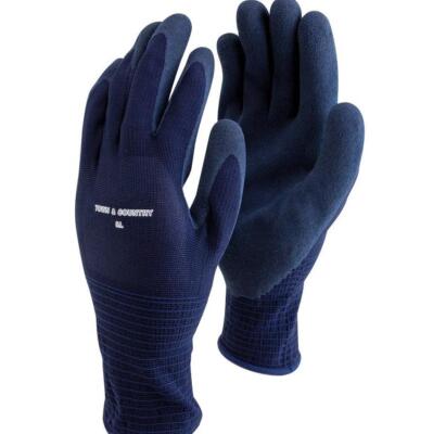 Town & Country MasterGrip Navy Latex Gartenhandschuhe Large