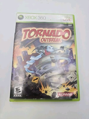 Tornado Outbreak (Microsoft Xbox 360, 2009) CiB Complete TESTED PIC 