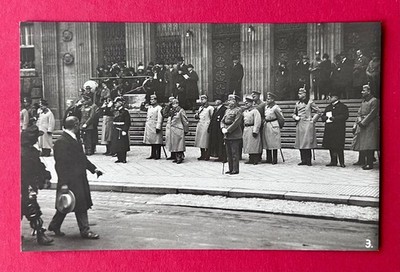 Occasion photo postcard Leipzig around 1925 1. Dt. Imperial Warrior Day with Officers (173945