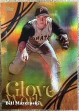 2026 Bill Mazeroski GW-50 Glove Topps ERROR Card /25 Bob Friend Photo RARE🔥🔥
