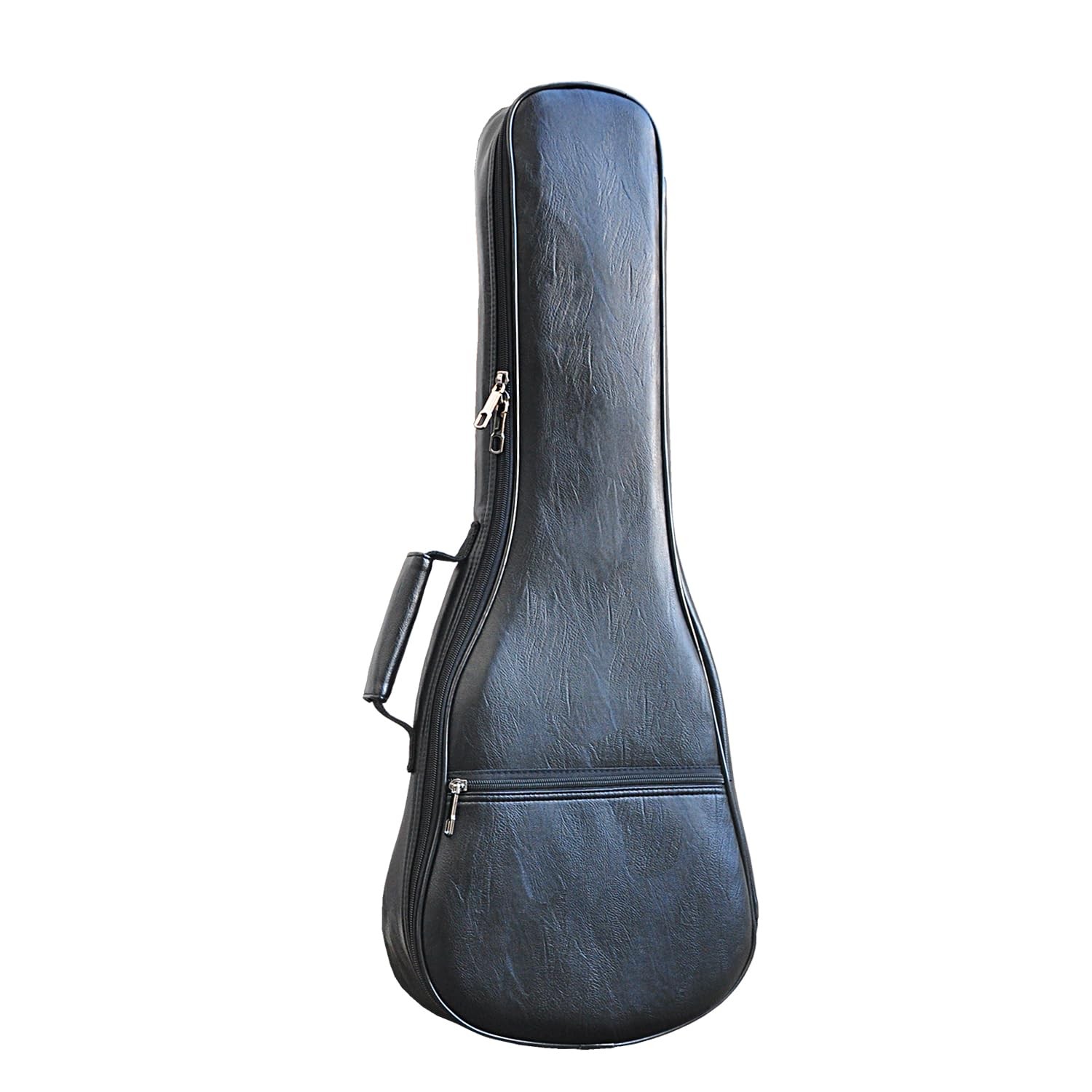 Ukulele Case Bag Tenor Gig 0.5in 12MM Thick Pad (Black 26 Uke Case)