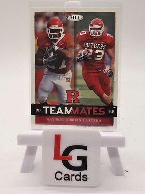 2008 SAGE Hit - Teammates Ray Rice, Brian Leonard #60 (RC)