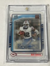 2024 Panini Clearly Donruss - Rated Rookie Ray Davis #88 Autographs (AU, RC)
