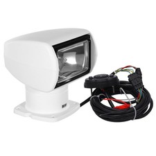Remote Halogen Spotlight 12V 100W 2500LM Marine Boat 360 Rotation 72 up down