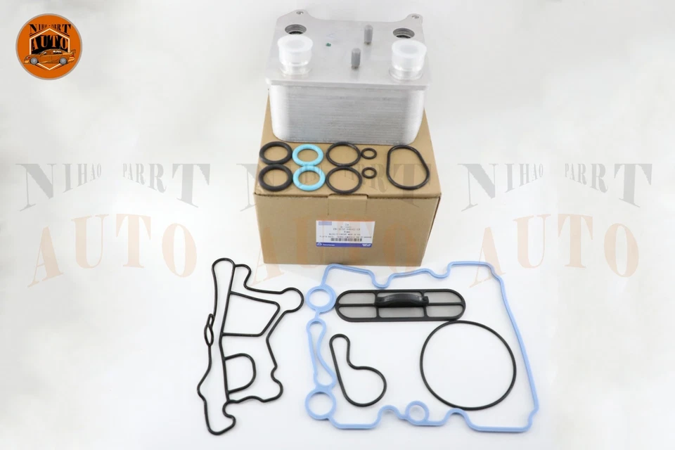 Upgraded Oil Cooler Kit 3C3Z-6A642-CA For Ford E350 F-250 F-350 6.0L Powerstroke Foto 2 de 4