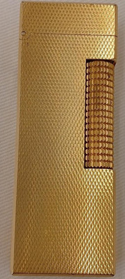 Dunhill Rollagas lighter Gold without box