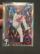 2025 Topps Chrome - Matt Strahm #178 RayWave Refractor