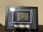 Org. US Civil War Officers Eagle Sword Plate Belt Buckle M1851 Framed Display