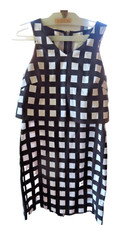 Anthropologie Tabitha Black and White Checked Dress 2