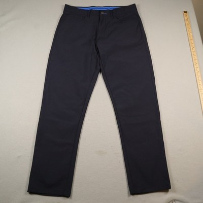 Twillory Tailored for Performance Pants Men s Size 33x31 Navy Technical Fabric