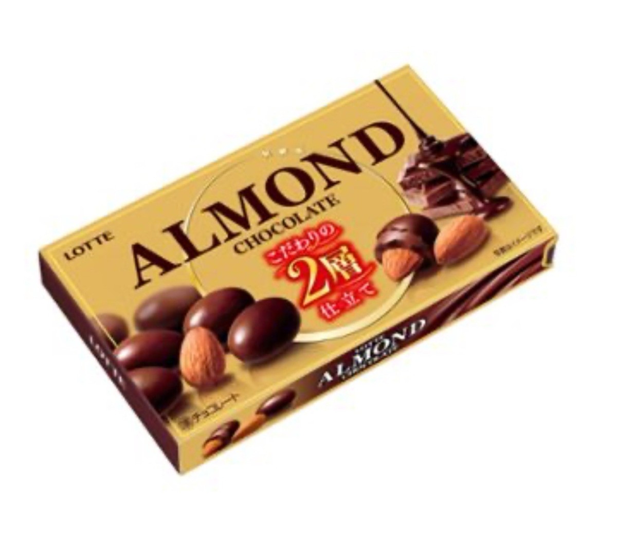 Lotte Almond Chocolate 86g X5 Boxes Japan | eBay