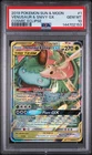 2019 Pokemon Sun & Moon Cosmic Eclipse #1 Venusaur & Snivy Gx PSA 10