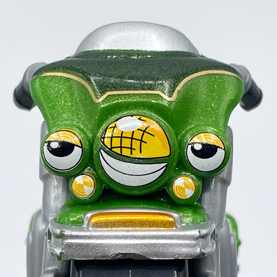 Maisto Harley Davidson 压铸自行车镇摩托车绿色快乐脸玩具 1: 64 — 第 2/4 张图片