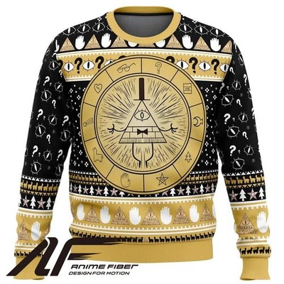Gravity Falls Bill Cipher Christmas Sweatshirt
