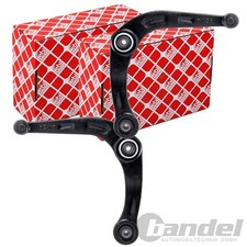 2X FEBI QUERLENKER SATZ UNTEN VORNE PASSEND FÜR PEUGEOT 206 206+ LINKS+RECHTS