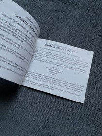 ₪PAS DE JEU₪ Notice Nintendo NES - FRA - Disney Adventures in the magic kingdom