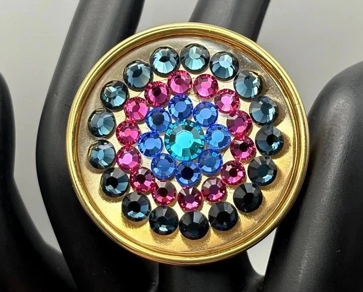 Lucite Fashion Rings Tarina Tarantino for sale | eBay