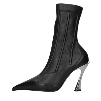 MUWSS25SC025_SL001 Ankle Boots And Fringes MUGLER Women Black Amv037_mugl