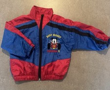 Baby Mickey Mouse Toddler Jacket 24M Blue Red Embroidered Logo Disney