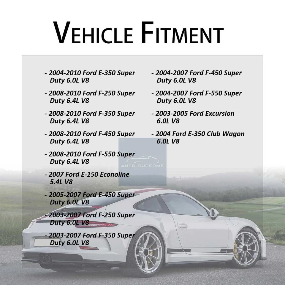 Sensor de temperatura del refrigerante del motor SMP de 6,0 L para Ford E-350 Club Wagon 2004 1x Foto 2 de 4