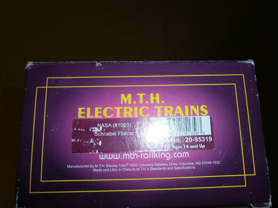 MTH Premier 20-95319 NASA Schnabel Flatcar #1003 - Image 4 of 4