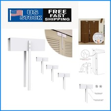 Metal Bifold Door Safety Lock - Child  Pet Proof 4PC Set, Easy Installation