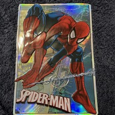 Spiderman wall plaque 3-D Amazing Spider-Man Marvel sign Metal