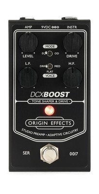 Origin Effects DCX Boost Tone Shaper & Drive Pedal - Black Edition