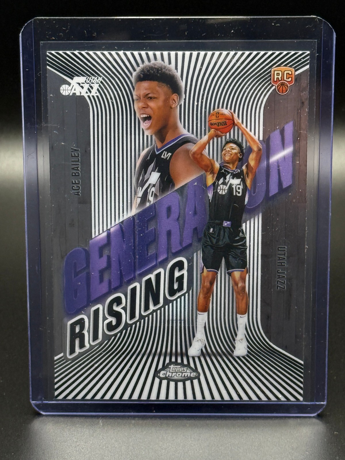 2025-26 Topps Chrome- Generation Rising Ace Bailey #GR-5 (RC)