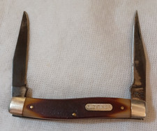 Vintage Schrade USA Old Timer 770T Muskrat 2 Blade Folding Knife